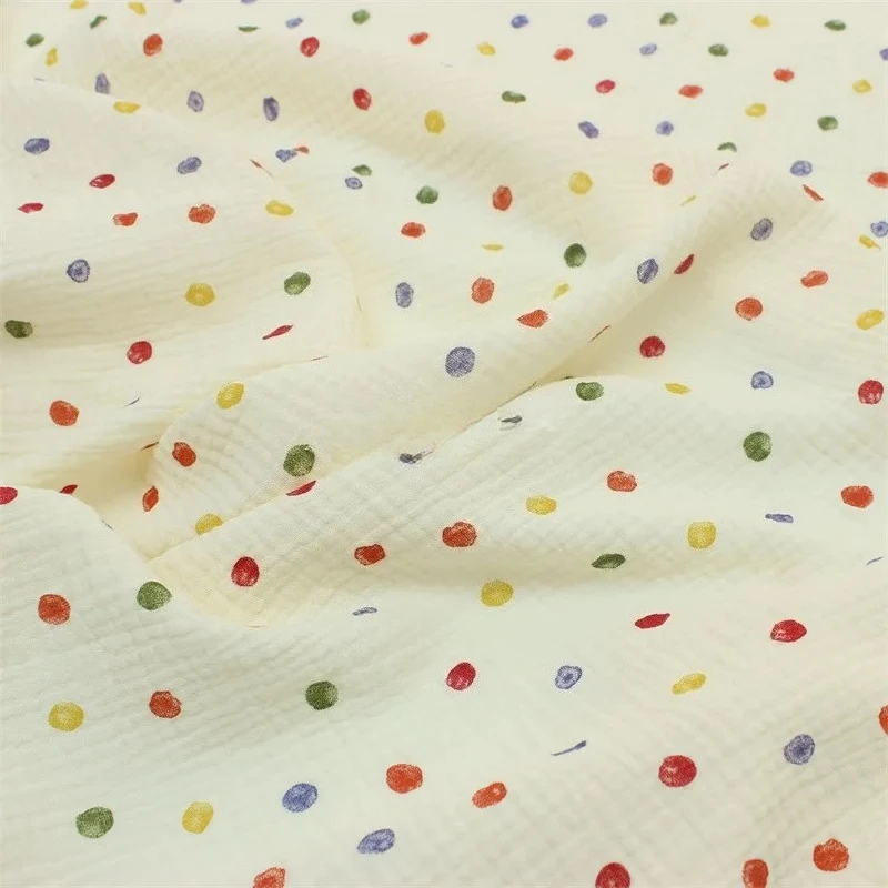 Baby Clothing Sewing - 135x50cm Veelzijdige dubbele mousseline stof, klassiek