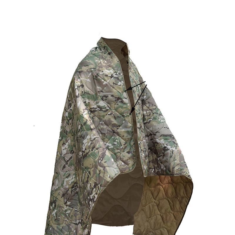 Fleece Sleep Bag - Zomer Camping Deken Poncho Camping Warm