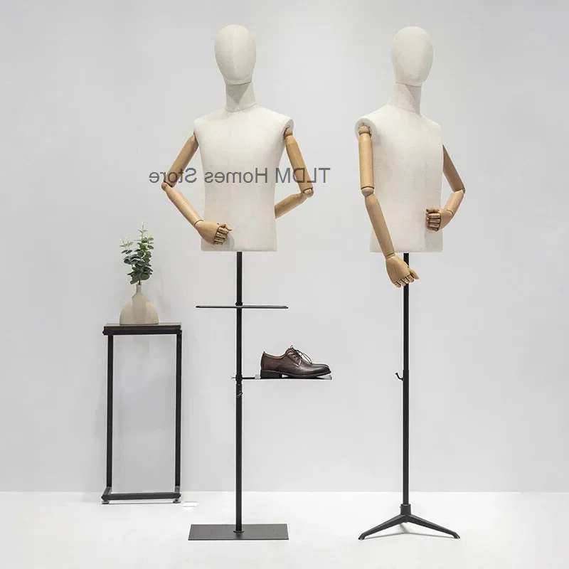Baby Clothing Store - Mannelijke mannequin, halve lengte mannequins, kledingwinkel