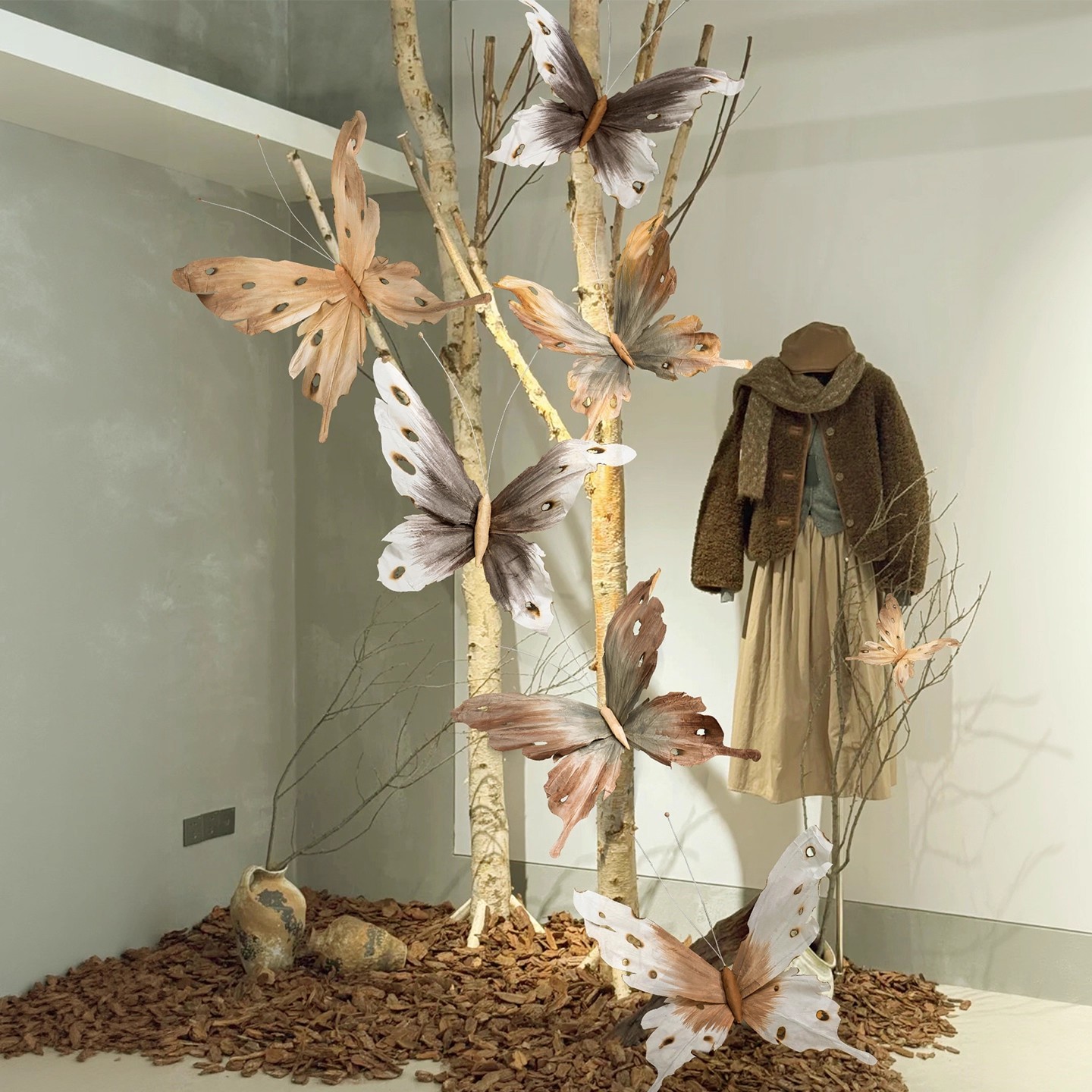 Baby Clothing Store - CX Indoor Herfst Herfst Vlinder Beauty
