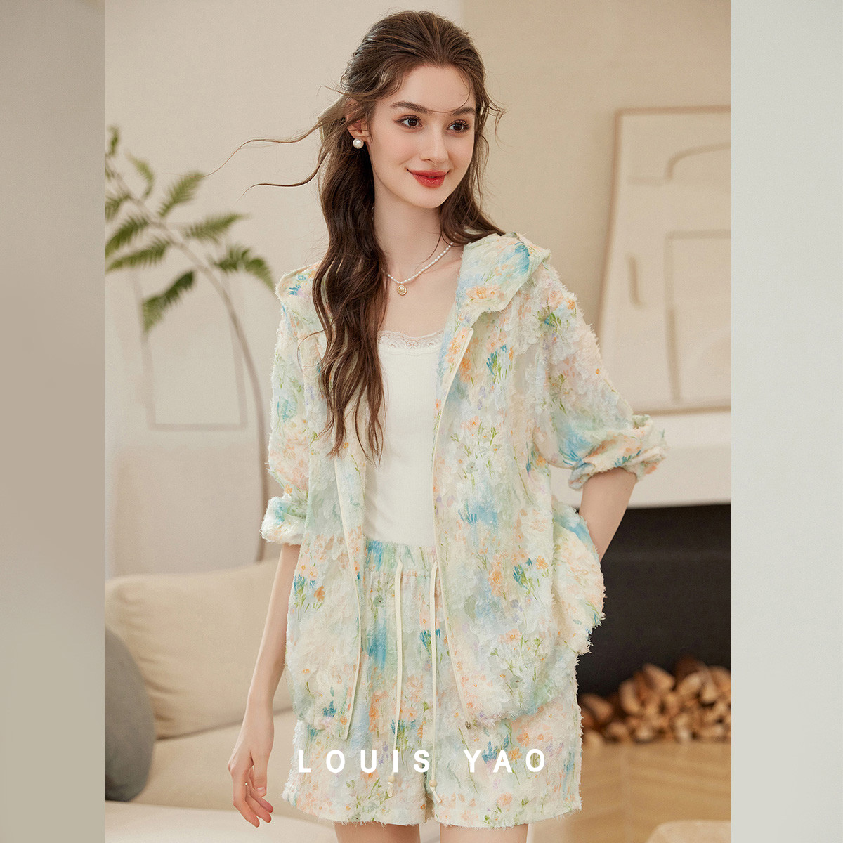 Summer Short Set - LOUIS YAO Dames Set 2026 Lente