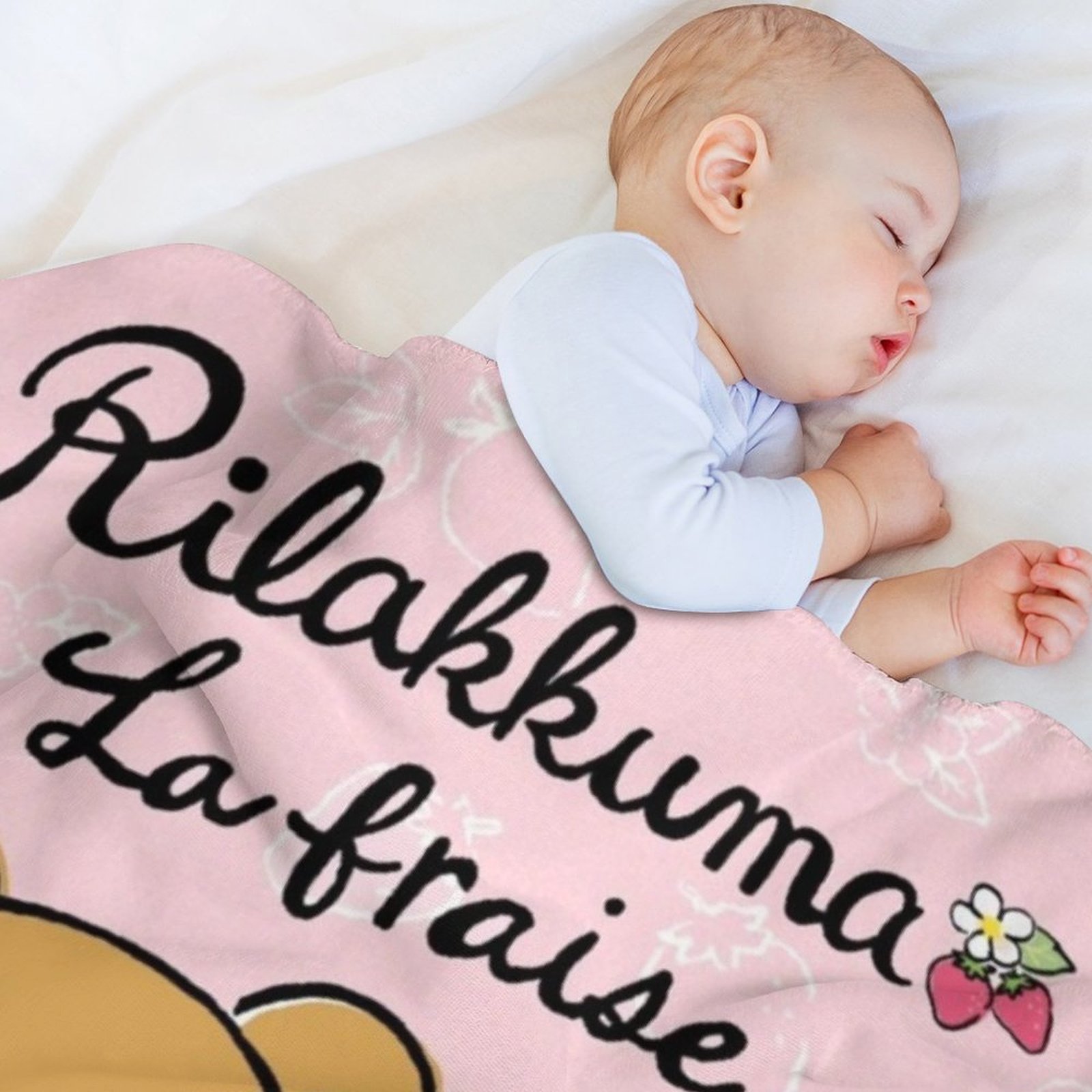 Schattige Rilakkuma aardbei de - Fleece Sleep Bag recensie en prijs