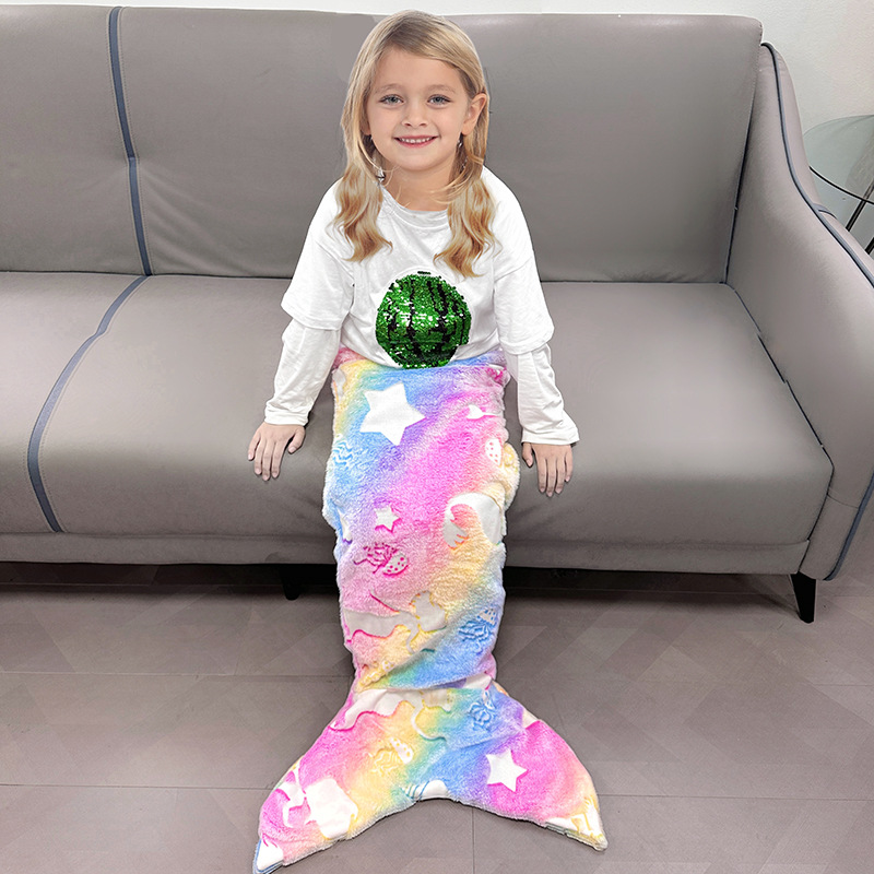 Flanel Zeemeermin Deken Nachtl - Fleece Sleep Bag recensie en prijs