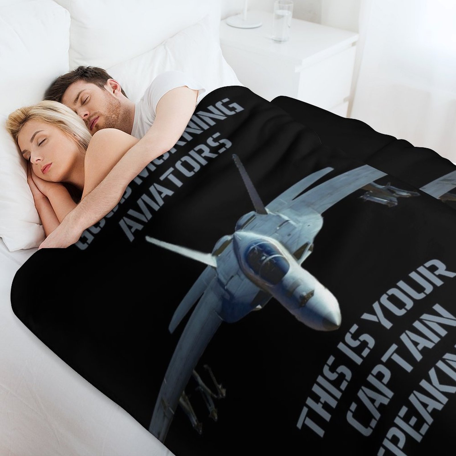 F-18 Super Hornet Goedemorgen  - Fleece Sleep Bag recensie en prijs
