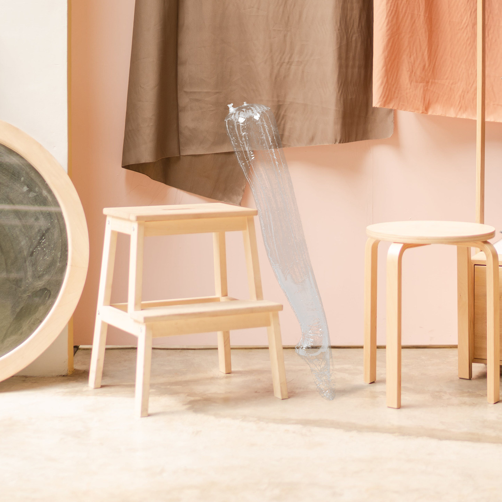 Opblaasbare mannequin voetvorm - Baby Clothing Store recensie en prijs